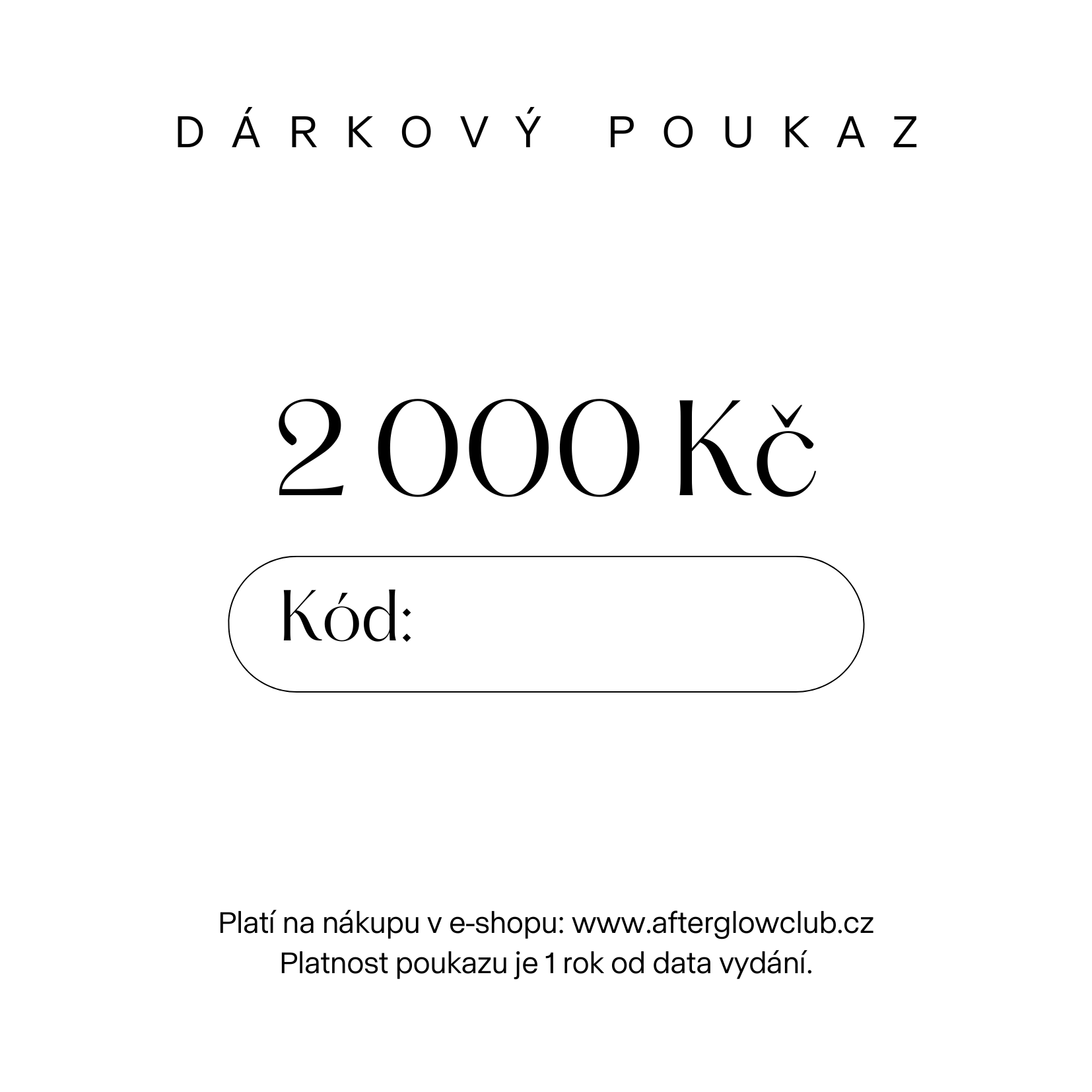 DÁRKOVÝ POUKAZ