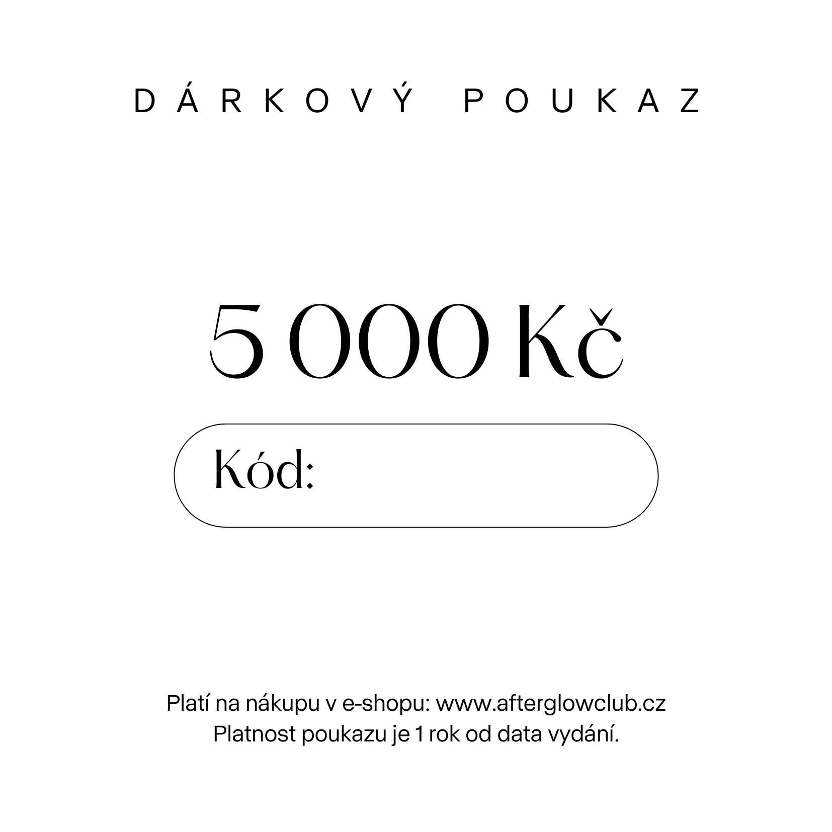DÁRKOVÝ POUKAZ