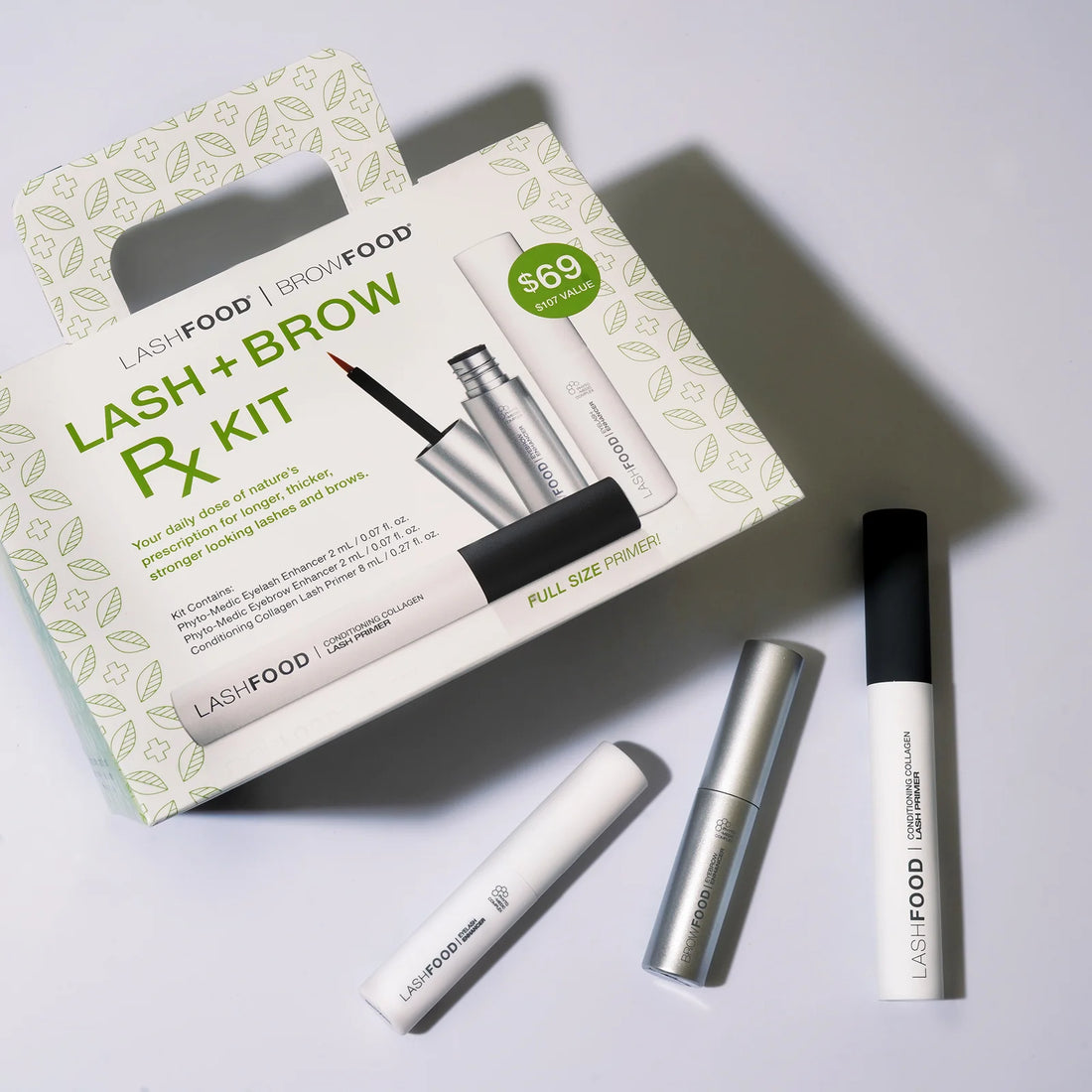 LASHFOOD Set pro krásné řasy a obočí
